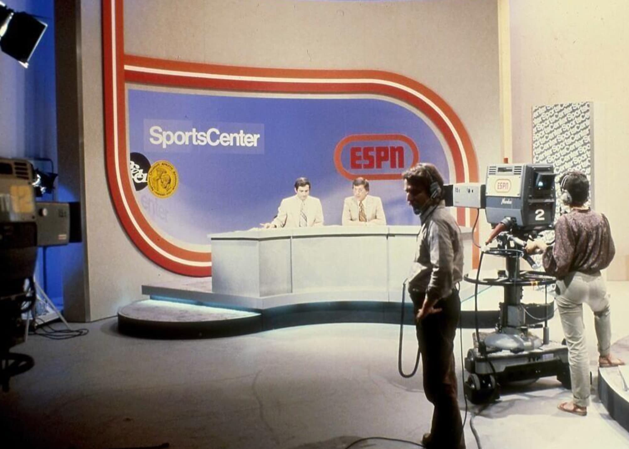 espn first broadcast - SportsCenter enter Espn Iiii Espo 2